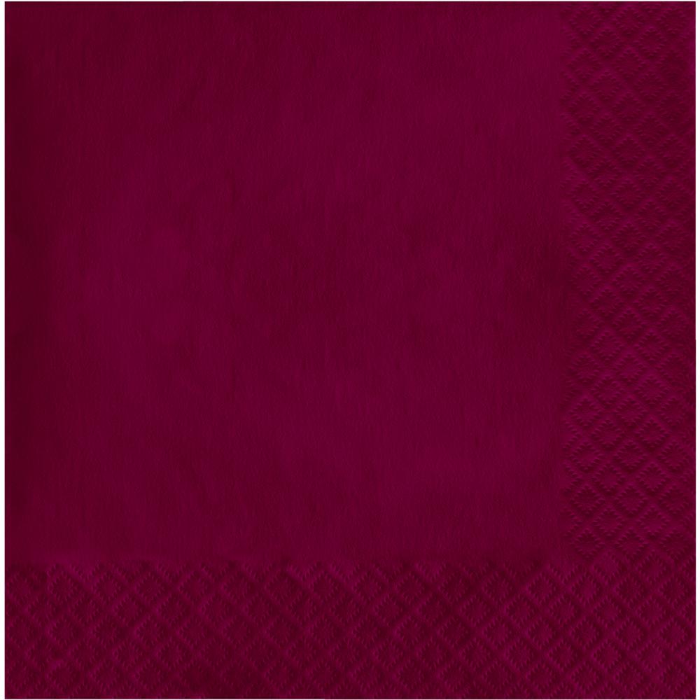Burgundy Luncheon Napkin 2Ply (50/Pkg)