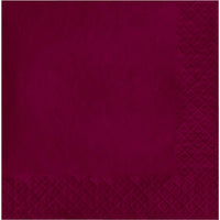Burgundy Luncheon Napkin 2Ply (50/Pkg)