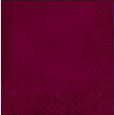 Burgundy Luncheon Napkin 2Ply (50/Pkg)