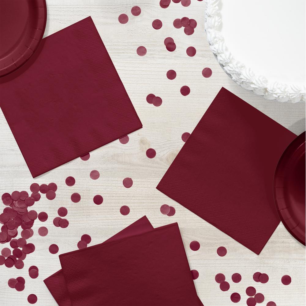Burgundy Luncheon Napkin 2Ply (50/Pkg)