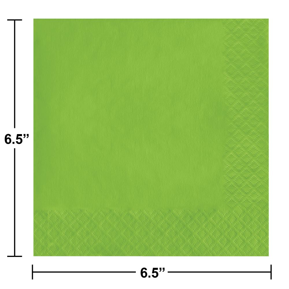 Fresh Lime Luncheon Napkin 2Ply (50/Pkg)
