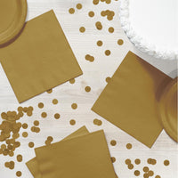 Glittering Gold Luncheon Napkin 2Ply (50/Pkg)
