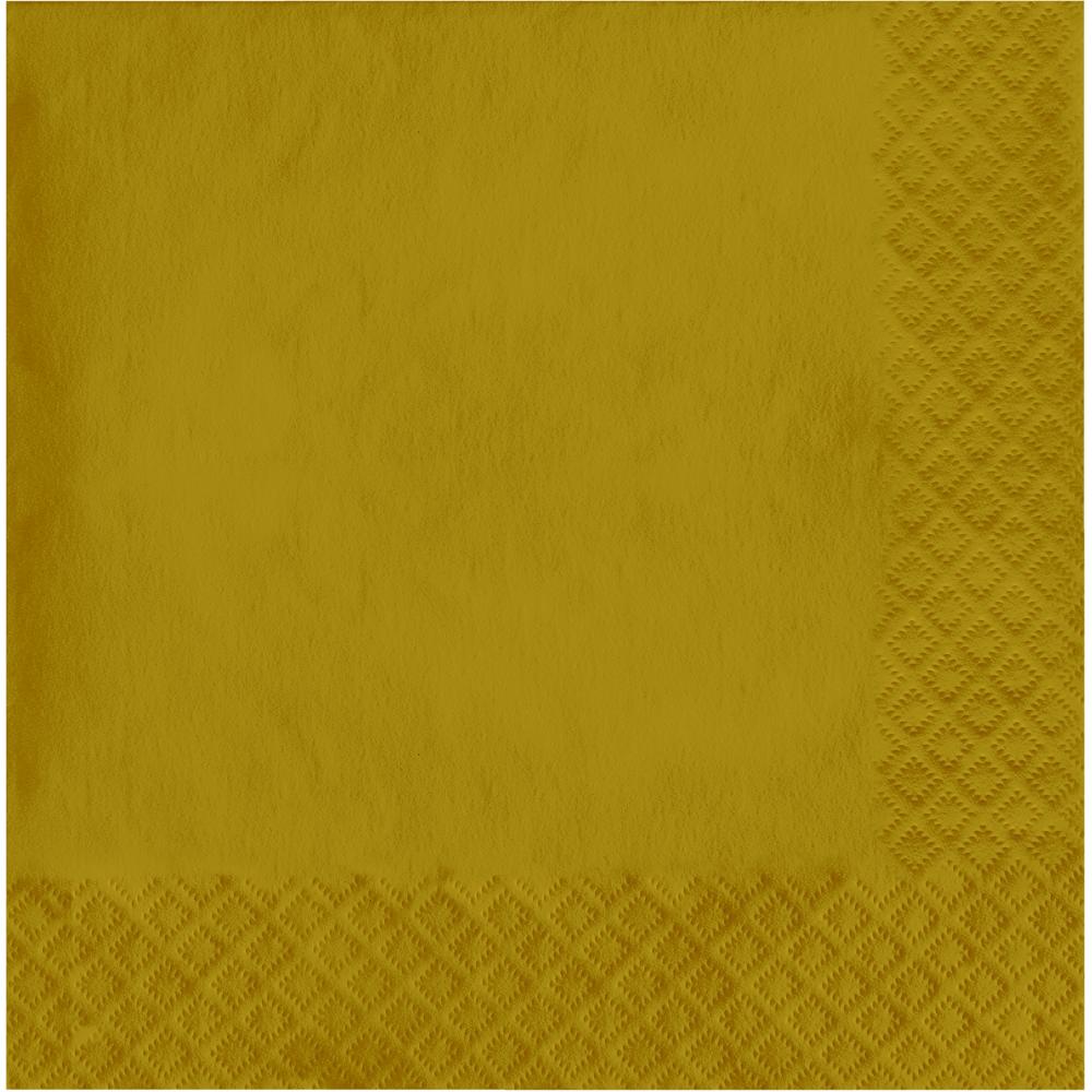 Glittering Gold Luncheon Napkin 2Ply (50/Pkg)