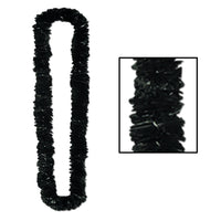 Soft-Twist Poly Lei - black - Bulk 144 Pack