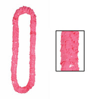 Luau Party Soft-Twist Poly Leis - pink - Bulk 144 Pack