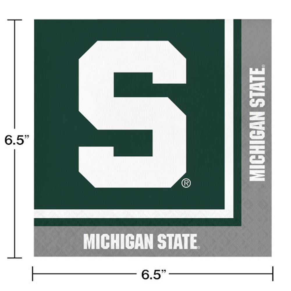 240ct Bulk Michigan State University Luncheon Napkin