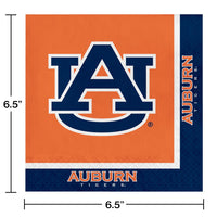 Auburn University Napkins, 20 ct Party Decoration