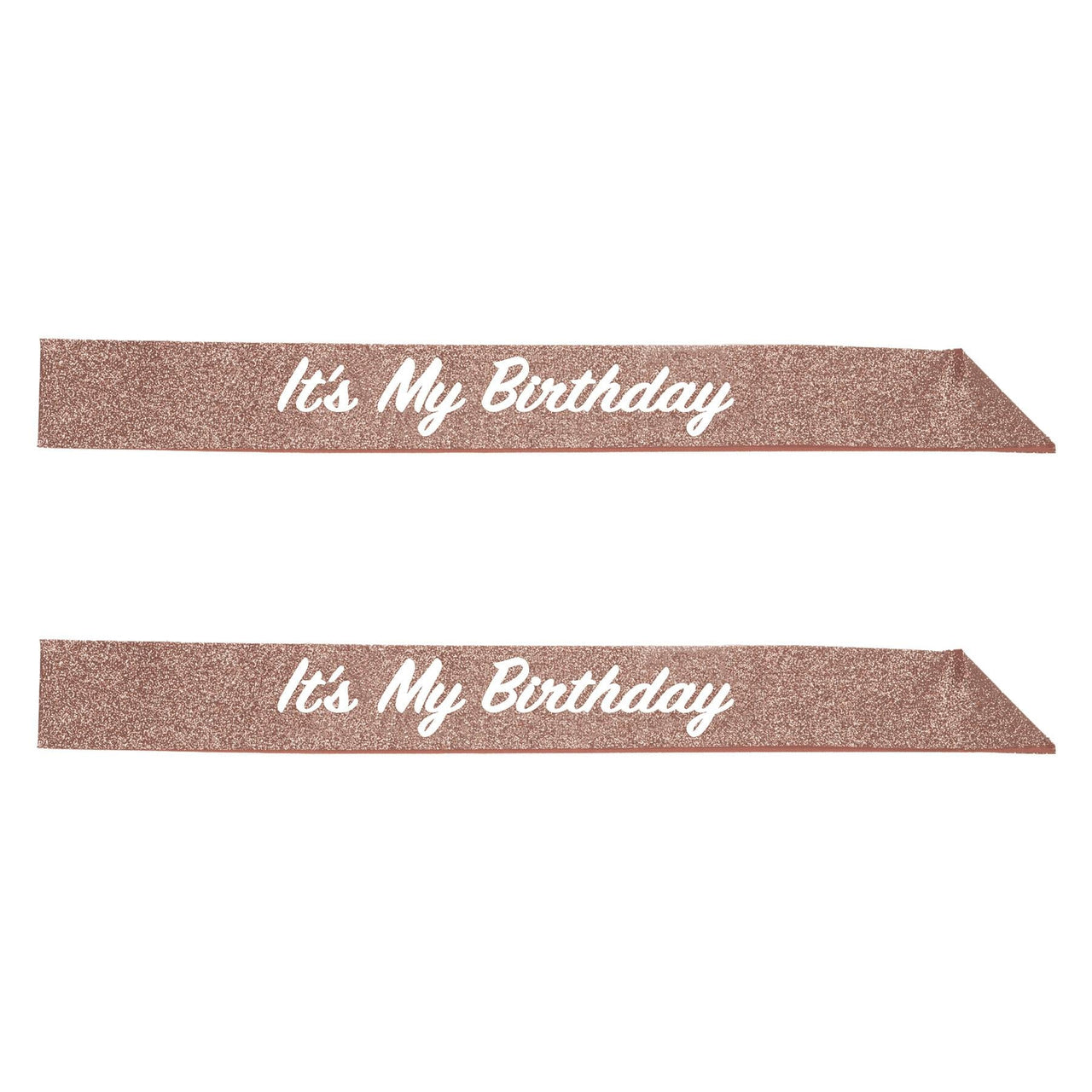 Bulk It's My Birthday Glittered Sash (6 Pkgs Per Case) by Beistle