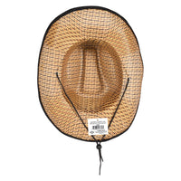 Bulk Western Cowboy Hat with Black Trim & Band (6 Per Case) by Beistle