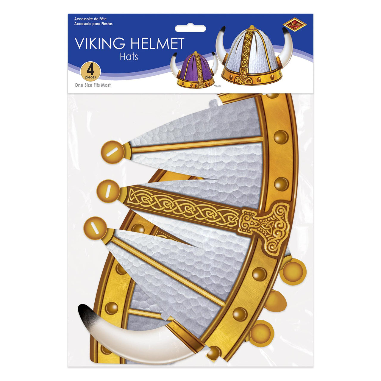 Viking Helmets, party supplies, decorations, The Beistle Company, Medieval, Bulk, Other Party Themes, Medieval Party Theme