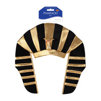 Beistle Plush Pharaoh Hat - One-Size Plush Pharaoh Hat