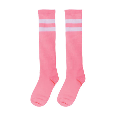 Pink Knee Socks - Spirit & School Pride Accessory
