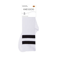 12 Pack Bulk White Knee Socks One Size Fits Most