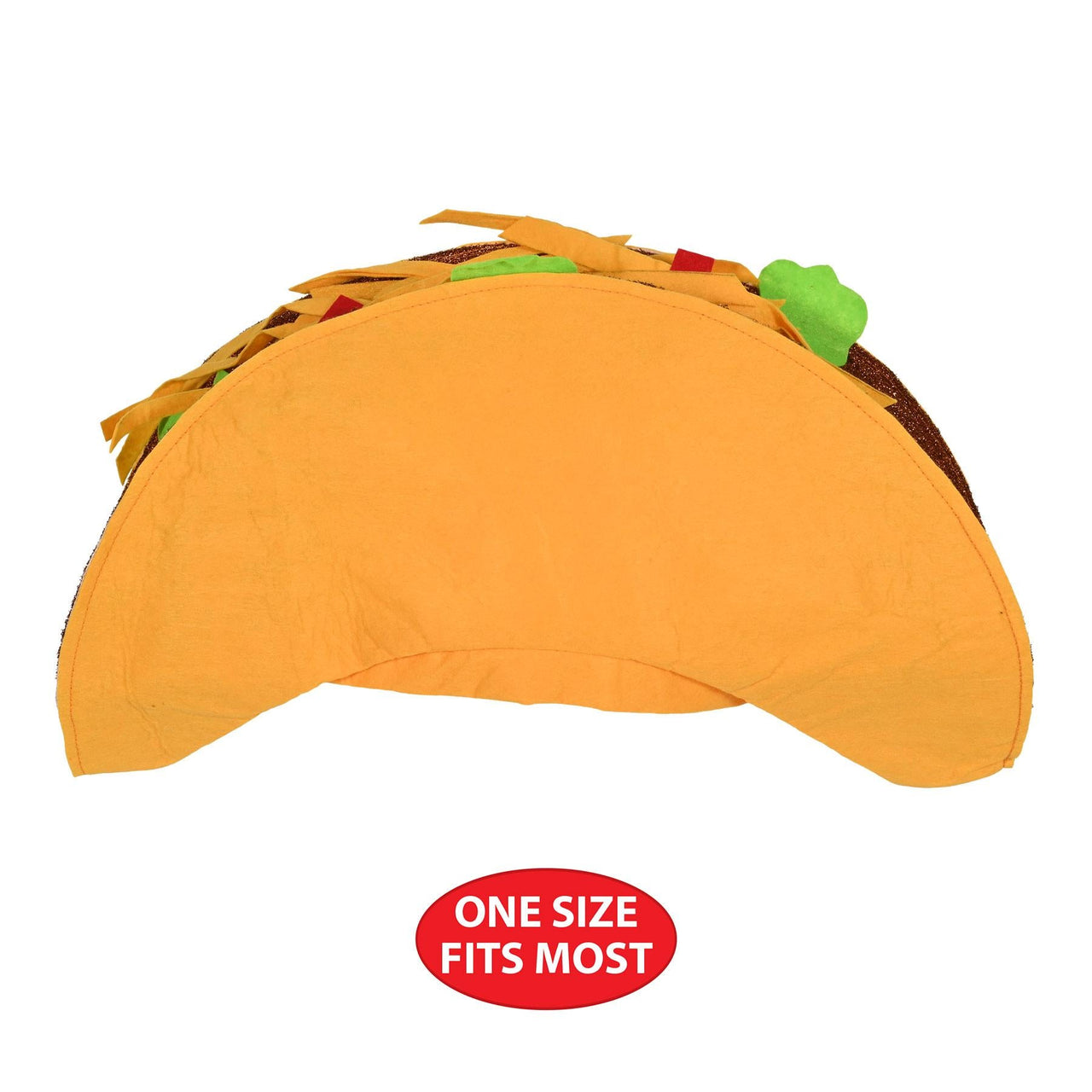 Beistle Taco Hat - One Size Fits Most, Fiesta Costume Hat, 1/pkg, 6/case