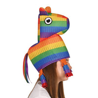 6 Pack Bulk Fabric Pinata Hat