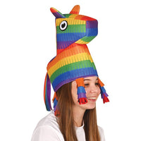 6 Pack Bulk Fabric Pinata Hat