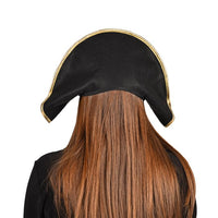 6 Pack Bulk Felt Pirate Hat