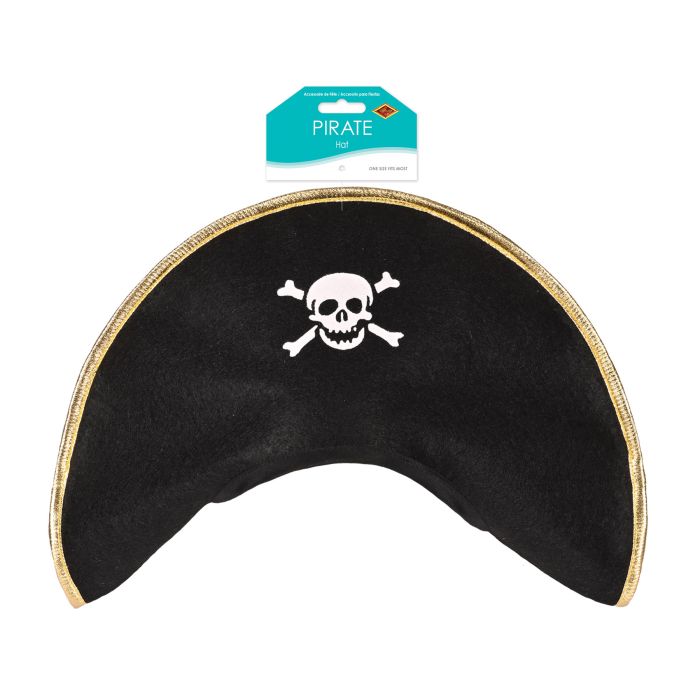 6 Pack Bulk Felt Pirate Hat