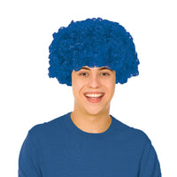 Blue Curly Wig - Fun Costume Accessory for Spirit & Halloween