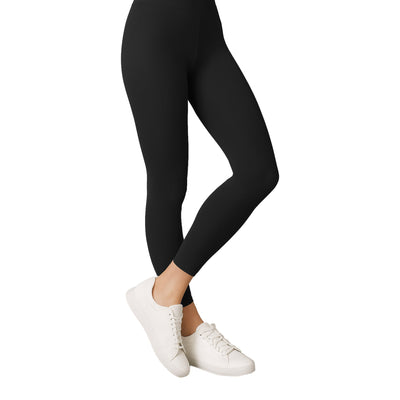 Black Adult Footless Tights - One Size Fits Most