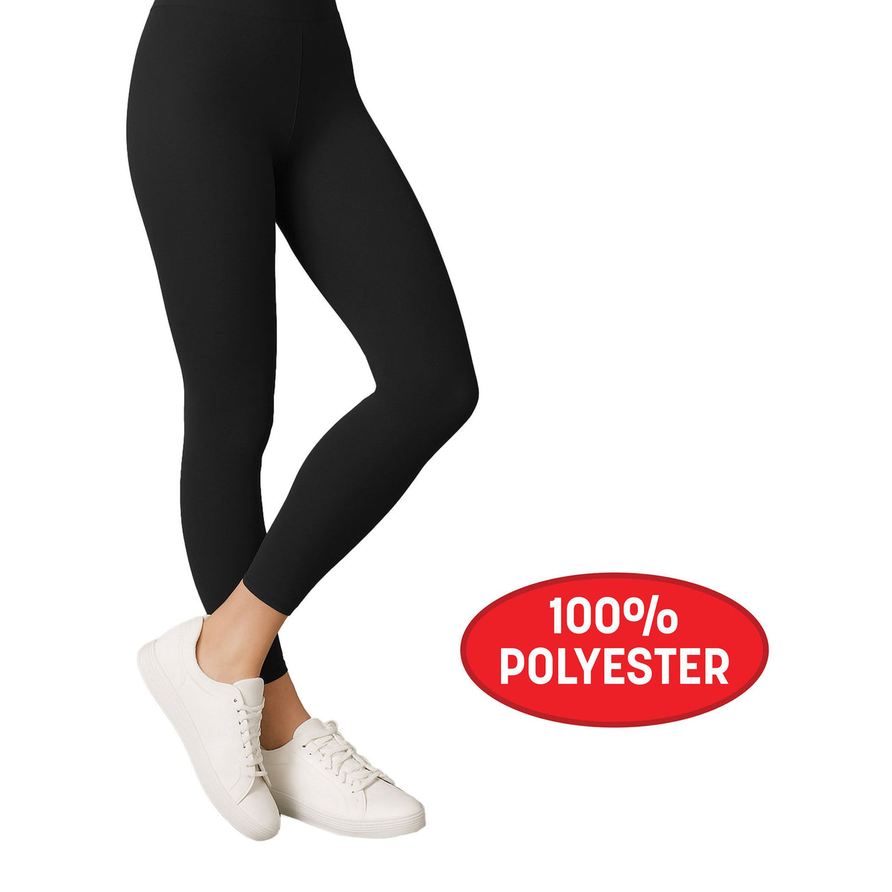 12 Pack Bulk Black Adult Footless Tights One Size Fits Most