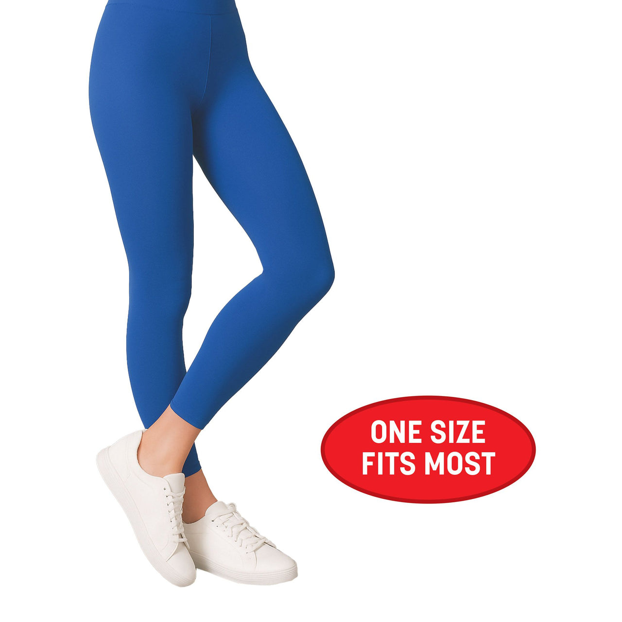 12 Pack Bulk Adult Blue Footless Tights One Size Fits Most