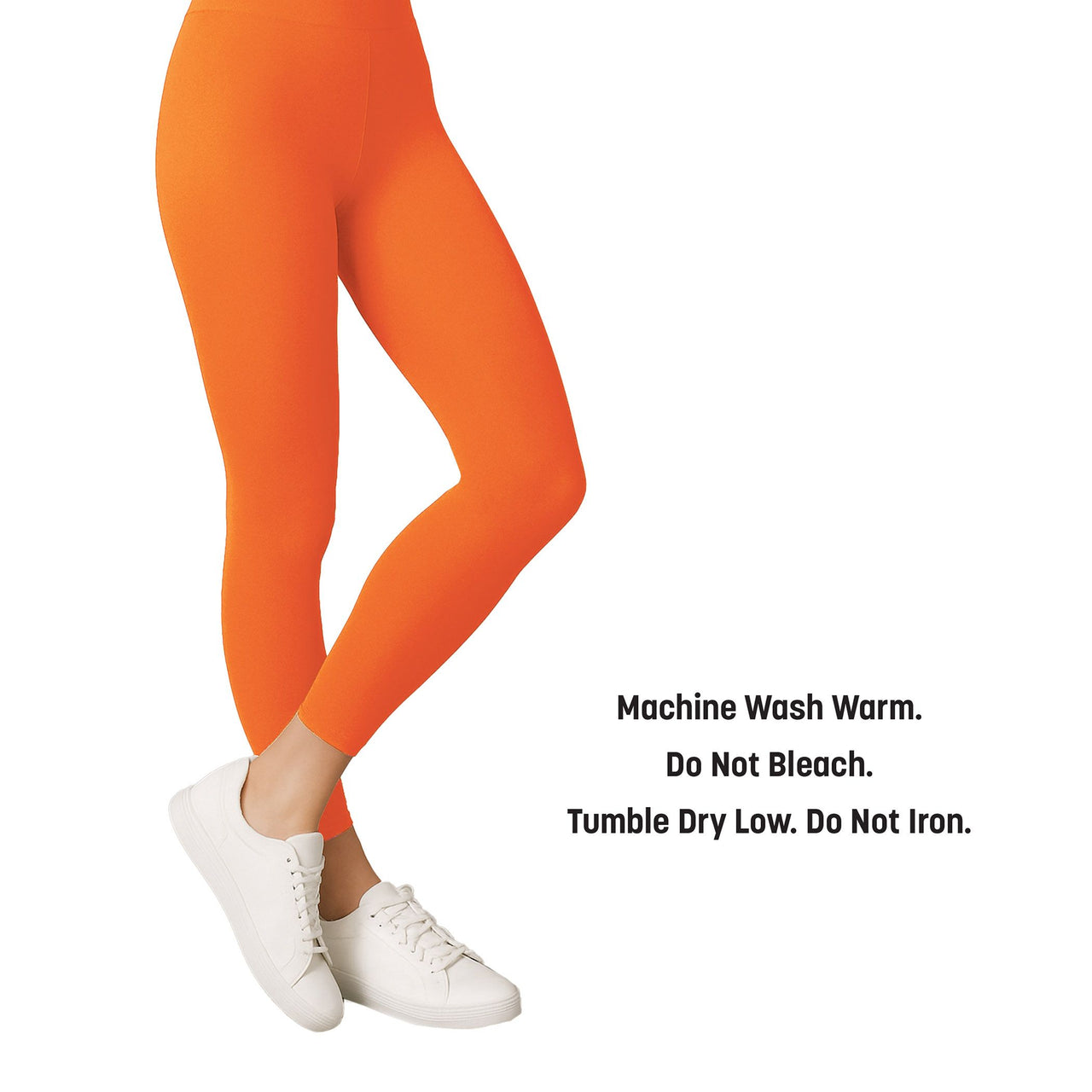 12 Pack Bulk Orange Adult Footless Tights One Size Fits Most