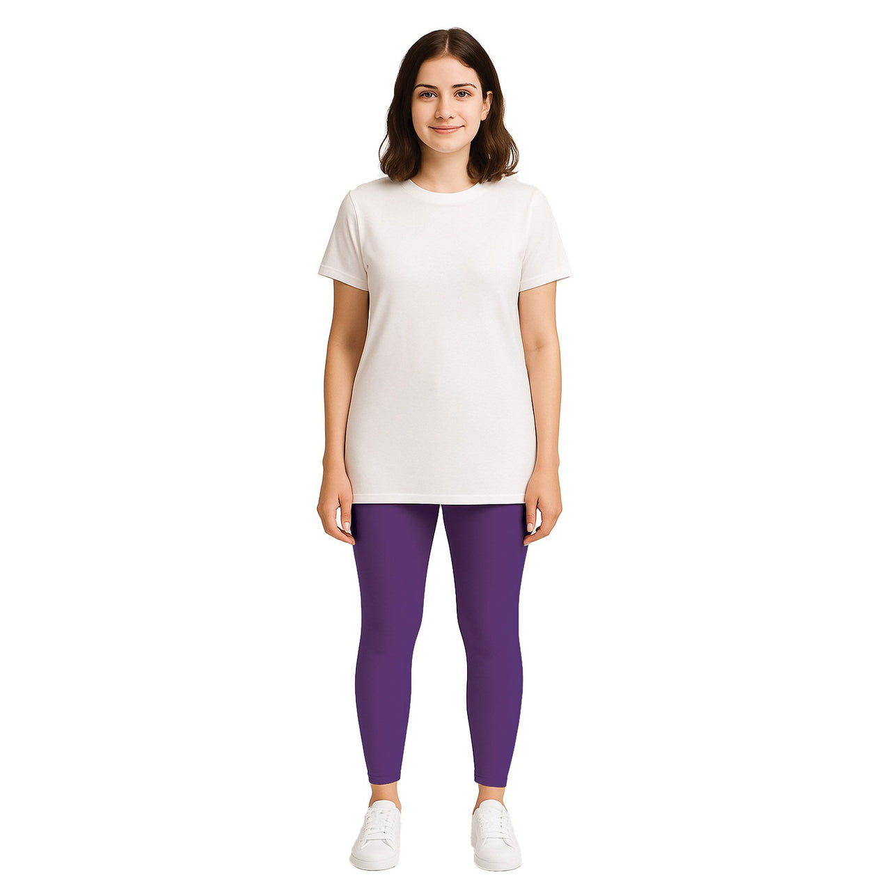 12 Pack Bulk Purple Adult Footless Tights One Size Fits Most