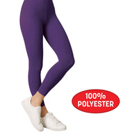 12 Pack Bulk Purple Adult Footless Tights One Size Fits Most