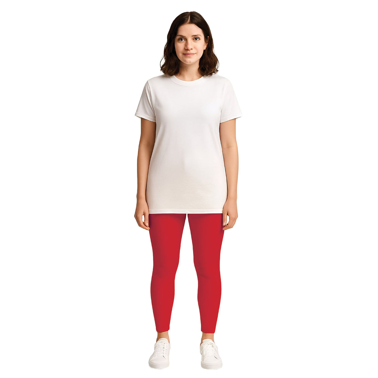 12 Pack Bulk Red Adult Footless Tights One Size Fits Most