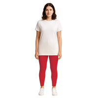 12 Pack Bulk Red Adult Footless Tights One Size Fits Most