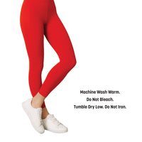 12 Pack Bulk Red Adult Footless Tights One Size Fits Most
