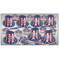 Semiquincentennial Party Assortment for 50 Guests - Patriotic Fun