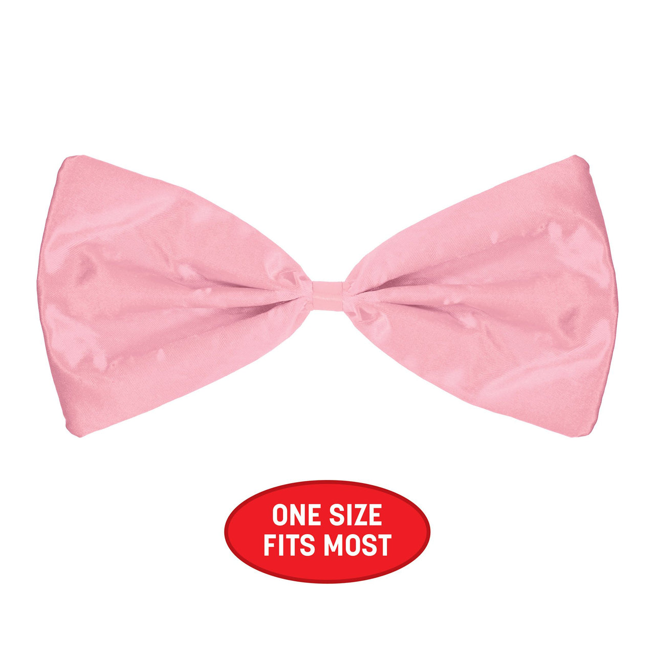 12 Pack Bulk Pink Bow Tie One Size Fits Most with Elastic