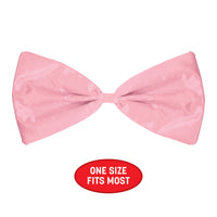 12 Pack Bulk Pink Bow Tie One Size Fits Most with Elastic
