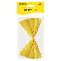 12 Pack Bulk Yellow Bow Tie One Size Fits Most with Elastic
