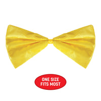 12 Pack Bulk Yellow Bow Tie One Size Fits Most with Elastic