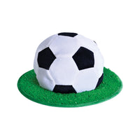 Plush Soccer Ball Hat - One Size Fits Most Sports Fans
