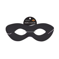 12 Pack Bulk Black Fabric Hero Mask Spirit Colors & Halloween Fun