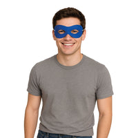 12 Pack Bulk Blue Fabric Hero Mask with Elastic Spirit Colors
