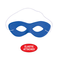 12 Pack Bulk Blue Fabric Hero Mask with Elastic Spirit Colors