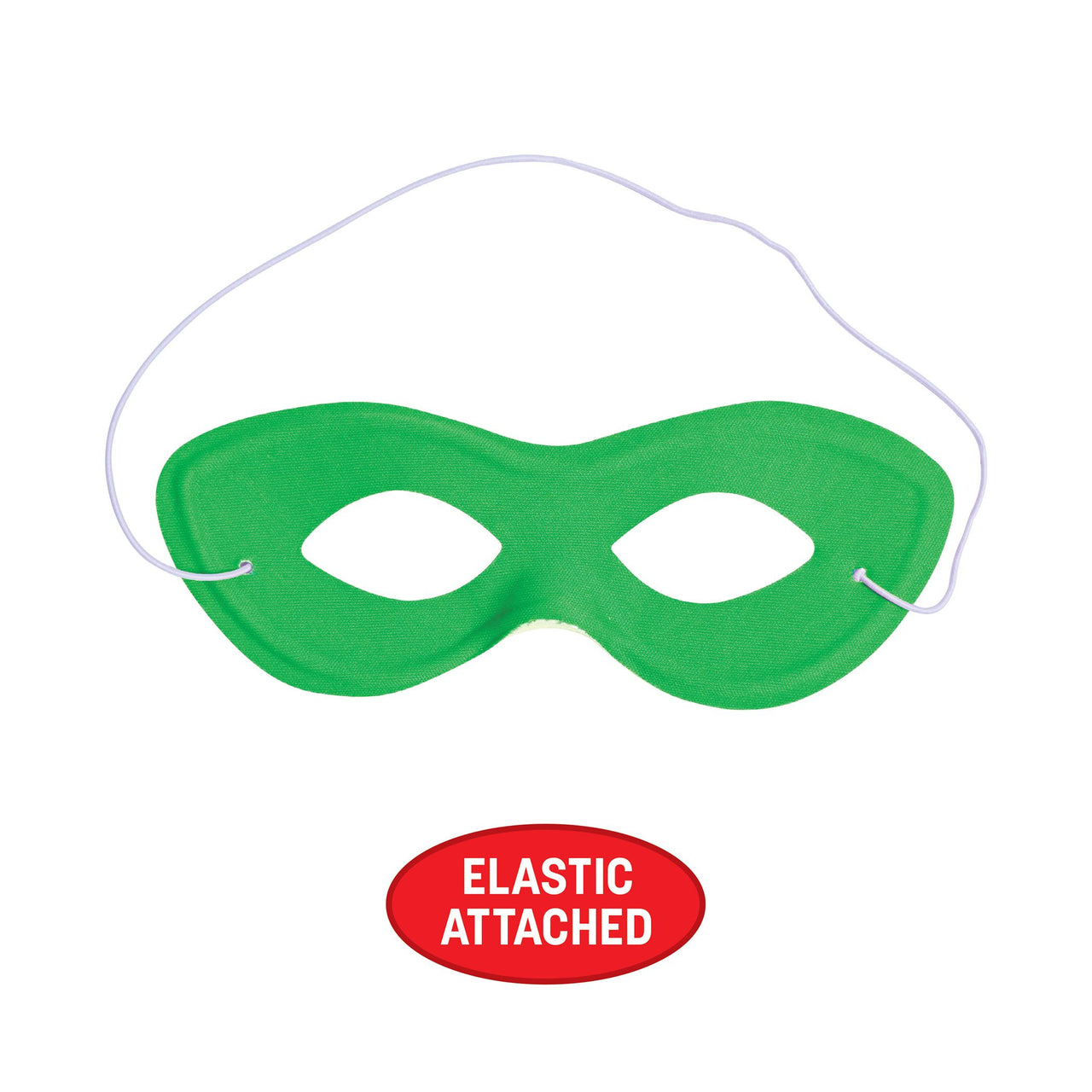 12 Pack Bulk Green Fabric Hero Mask Spirit & Halloween Fun