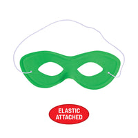 12 Pack Bulk Green Fabric Hero Mask Spirit & Halloween Fun