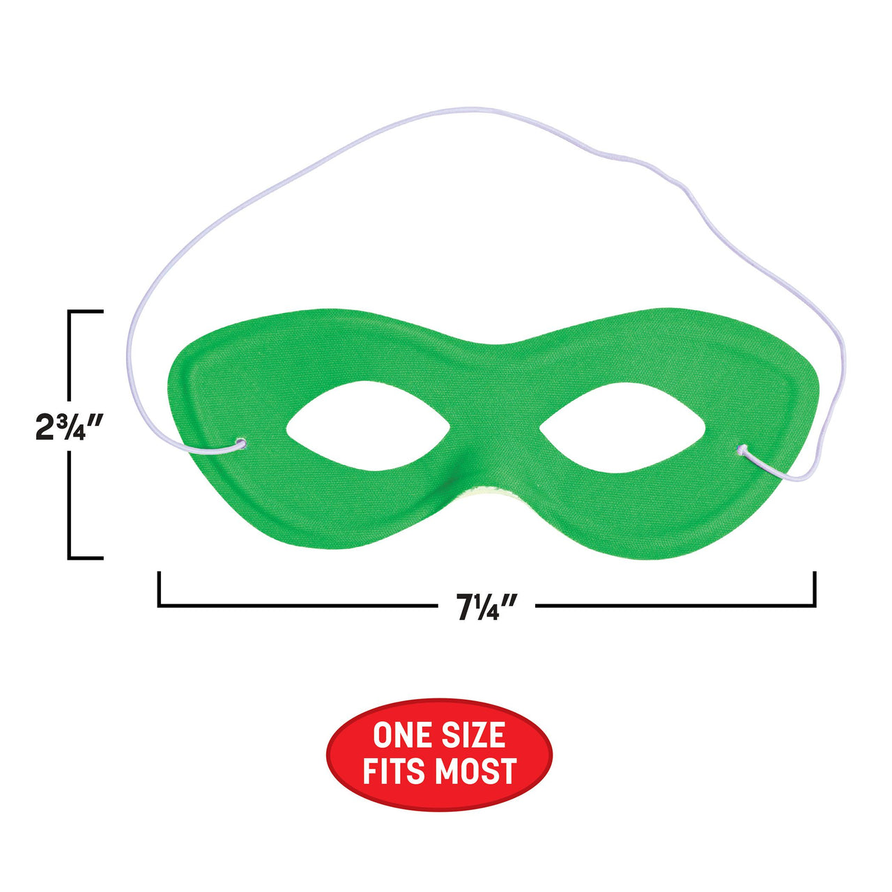 12 Pack Bulk Green Fabric Hero Mask Spirit & Halloween Fun