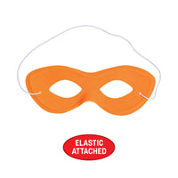 12 Pack Bulk Orange Fabric Hero Mask Spirit & Halloween Fun