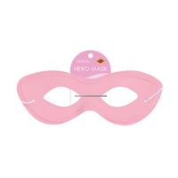 12 Pack Bulk Pink Fabric Hero Mask Spirit Colors & Halloween Fun