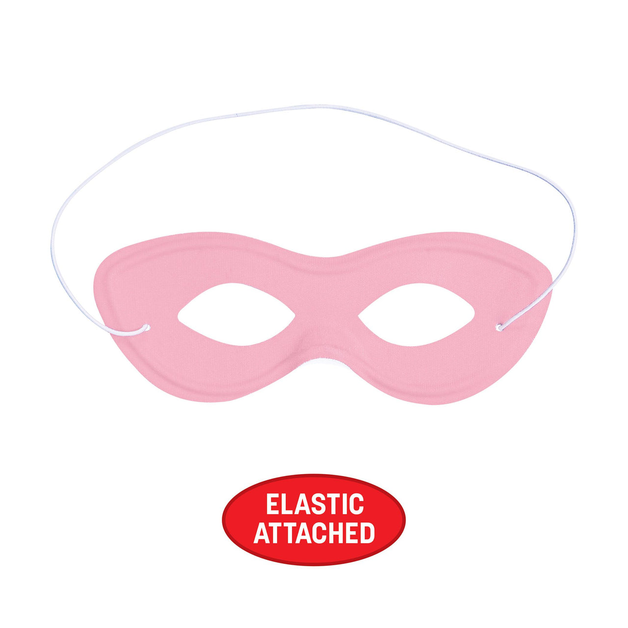 12 Pack Bulk Pink Fabric Hero Mask Spirit Colors & Halloween Fun