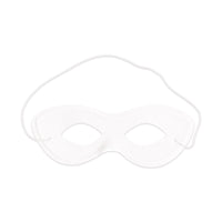 White Fabric Hero Mask - Spirit Colors & Halloween Fun