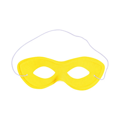Yellow Fabric Hero Mask - Spirit Colors & Halloween