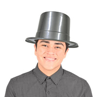 24 Pack Bulk Silver Plastic Topper